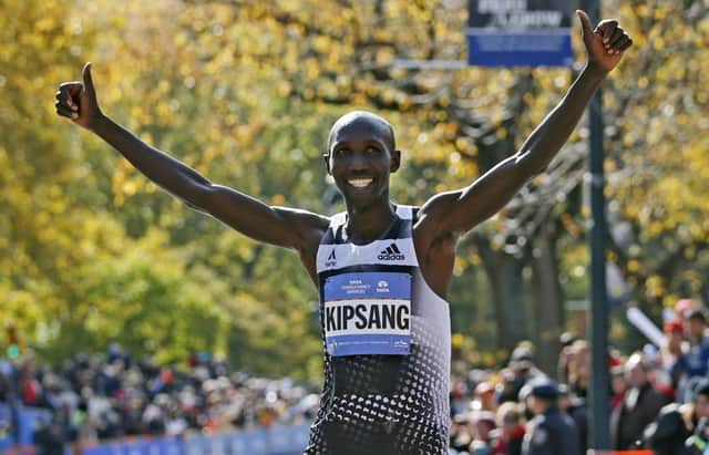 2014 New York Marathon winner Wilson Kipsang has accused Kenya officials of breaching his privacy and trying to soil my name. Picture: AP
