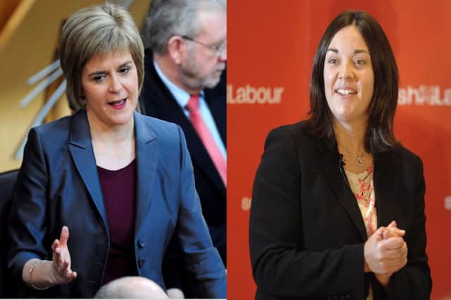 The pair will go head to head at today's FMQs. Pictures: Ian Rutherford/John Devlin