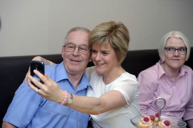The First Minister now has 107,340 followers. Picture: John Devlin