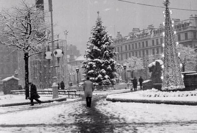 George Square in Glasgow, in 1962. Picture: TSPL