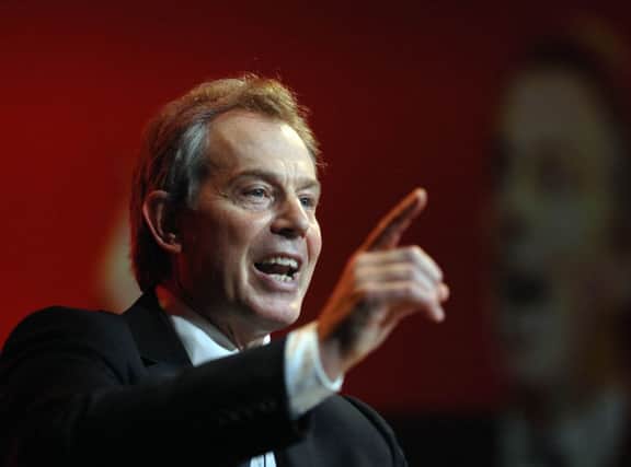 Tony Blair, before his leadership became tainted by the last Iraq War, was seen as an inspiring figure by many. Picture: Ian Rutherford