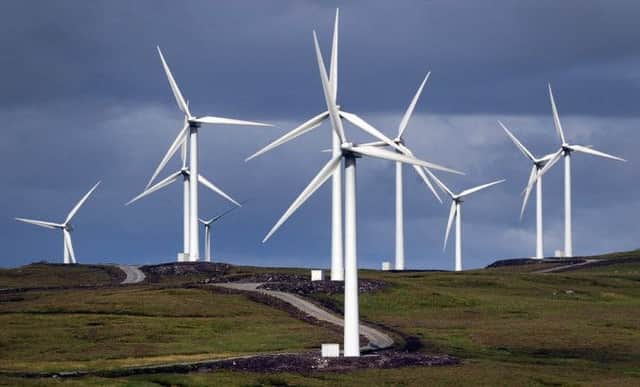 A 39 per cent increase in hydro generation and 13 per cent more output from wind were key drivers of the overall rise. Picture: PA