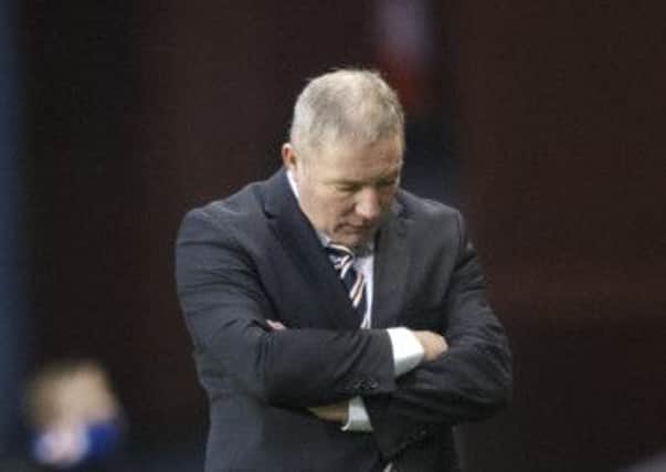 A meeting between the Rangers board and Ally McCoist delivered no resolution. Picture: Robert Perry