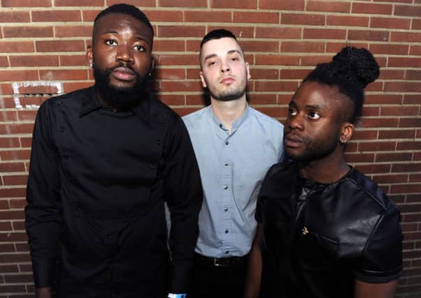 Young Fathers. Picture: John Devlin
