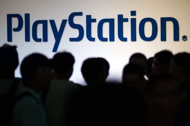 Playstation logo. Picture: Getty