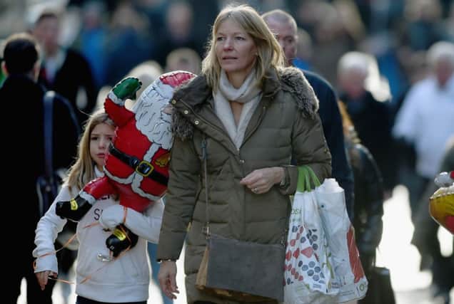 Shoppers are expected to spend almost £5bn over the five days leading up to Christmas Day. Picture: Getty