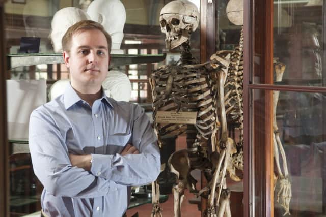 Peter Ranscombes debut novel about body snatcher William Hare was launched in Edinburghs Old Town. Picture: Alex Hewitt