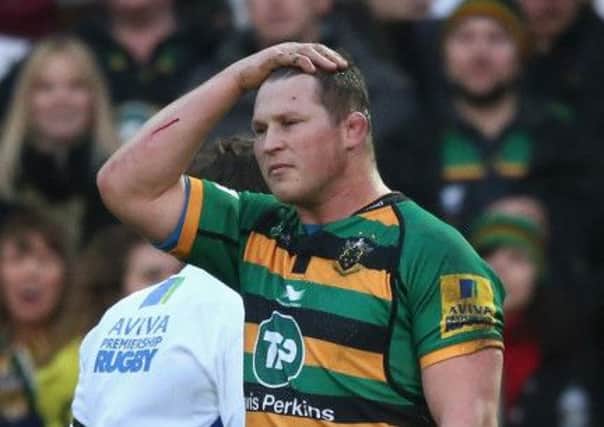 Dylan Hartley: Sent off. Picture: Getty