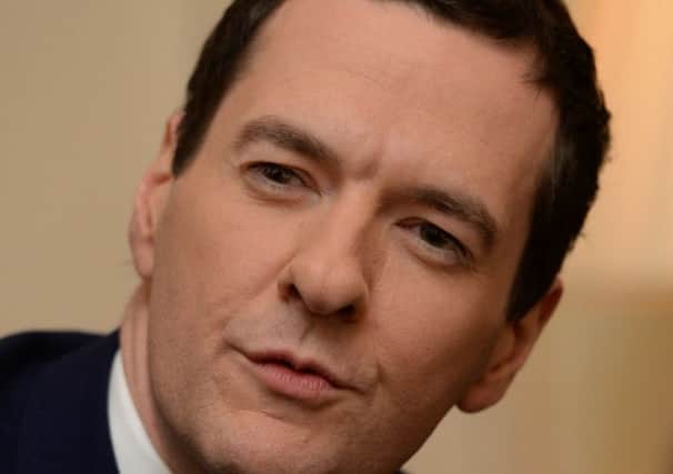 George Osborne: Need for key market rates to be robust. Picture: PA