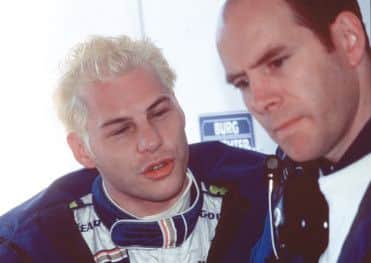 Former Heriot-Watt student Jock Clear, right, is Ferraris engineering director