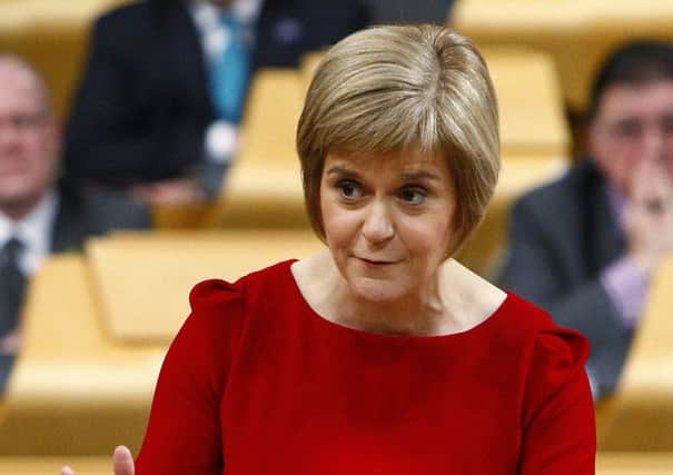 Nicola Sturgeon: Supporter  of more equality in top boardrooms. Picture: Scottish Parliament