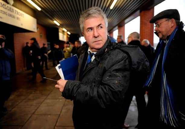 Malcolm Murray has called on the Rangers support to 'stick with it'. Picture: Hemedia