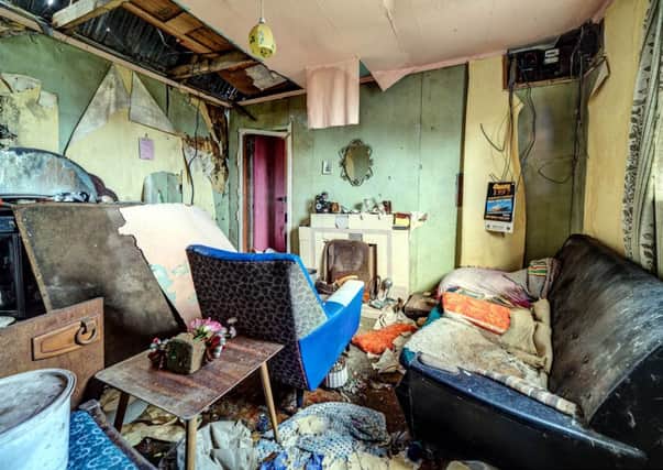 The home of the MacKinnons, on the island of Harris. Picture: John Maher/Deadline