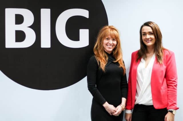Jessica McAndrew, left, will become digital account director, and Alice Ritchie will take on the role of digital account manager
