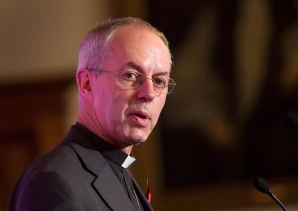 Archbishop of Canterbury Justin Welby has been forced to cancel his Christmas Day sermon after falling ill. Picture: PA