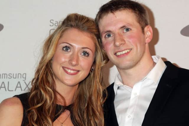 Laura Trott and fellow cyclist Jason Kenny have announced their engagement. Picture: PA
