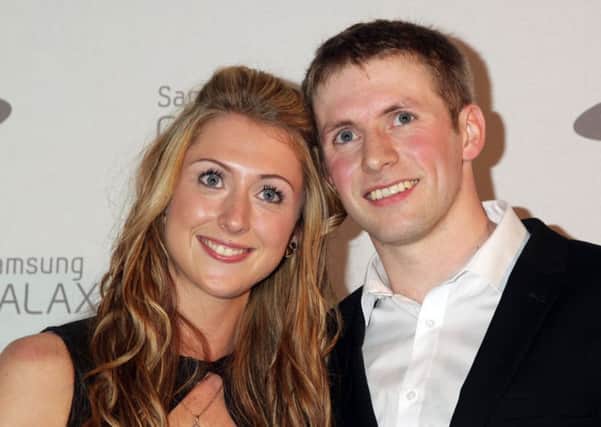 Laura Trott and fellow cyclist Jason Kenny have announced their engagement. Picture: PA