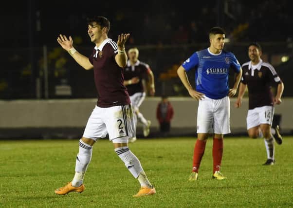 Callum Paterson caused quite a stir at Central Park with his performance against Cowdenbeath. Picture: SNS