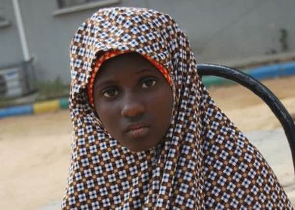 Zahra'u Babangida says her father gave her to Boko Haram extremists. Picture: AP