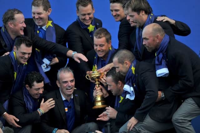 Ryder Cup glory at Gleneagles. Picture: Jane Barlow