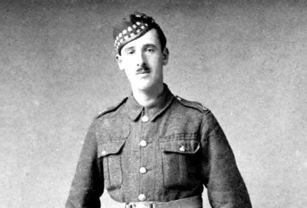 Pte. John Clapperton, a butcher from Leith, signed up on Boxing Day 1914. Picture: Contributed