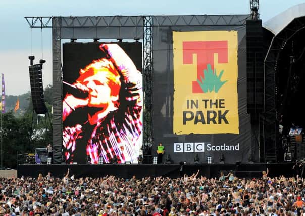 Tennent's feel they are trying to protect T in the Park trademark. Picture: Lisa Ferguson