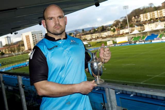 Glasgows Dougie Hall says he will treat the two fixtures against their oldest rivals as if it was his last. Picture: SNS Group/SRU