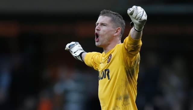 Dundee United goalkeeper Radoslaw Cierzniak relished every minute of his sides 2-1 victory over Celtic last weekend. Picture: Reuters