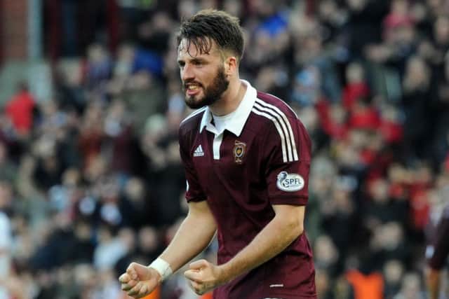Hearts defender Brad McKay has experienced a host of difficulties in five years at the club. Picture: Lisa Ferguson