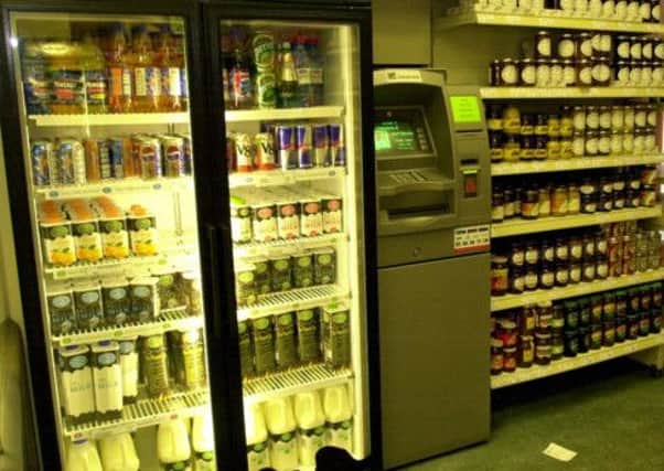 The suggestion was welcomed by the Association of Convenience Stores, which said half of local stores now contained an ATM. Picture: TSPL