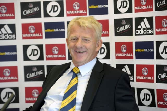Gordon Strachan believes he is a more chilled manager now than when he was involved in club football. Picture: John Devlin