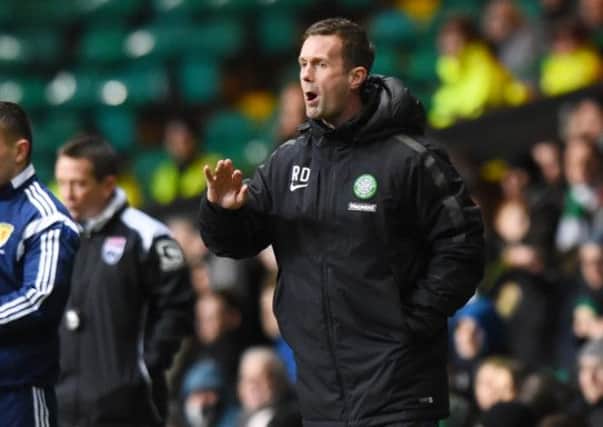 Celtic manager Ronny Deila cut a frustrated figure. Picture: SNS