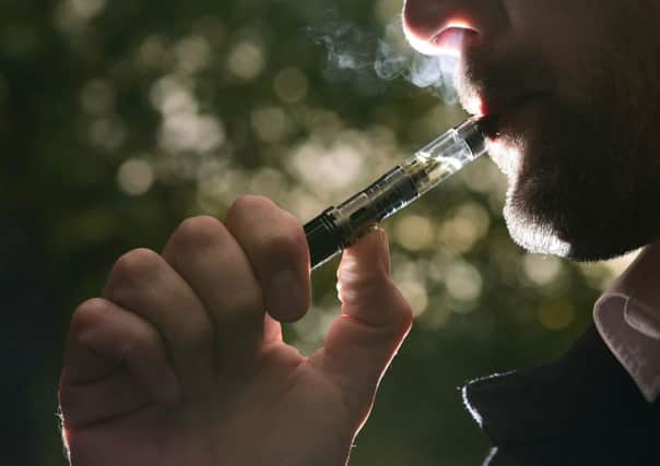 The Scottish Government is consulting on whether the sale of electronic cigarettes to under-18s should be banned. Picture: PA