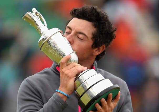 Rory McIlroy: Two majors in stellar year. Picture: Getty