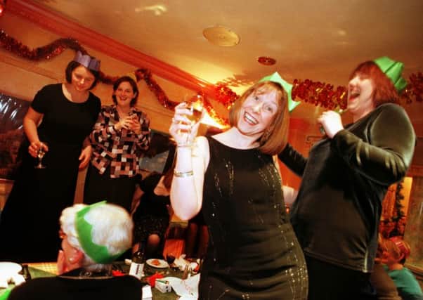 An office Christmas party in full swing. Picture: JP
