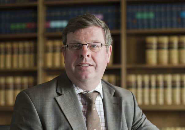 Alistair Morris is president of the Law Society of Scotland. Picture: Contributed