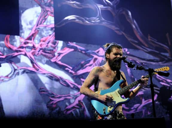 Biffy Clyro play T in the Park. Picture: Lisa Ferguson