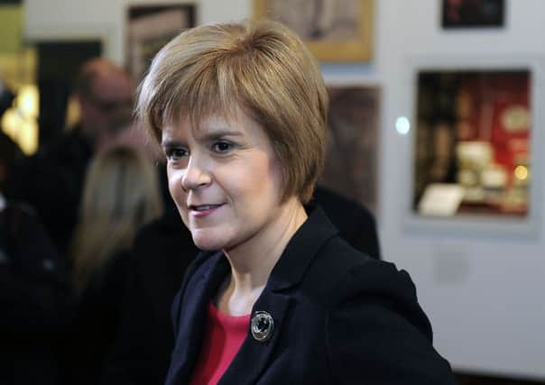 Nearly 60 per cent of people trust the First Minister. Picture: John Devlin