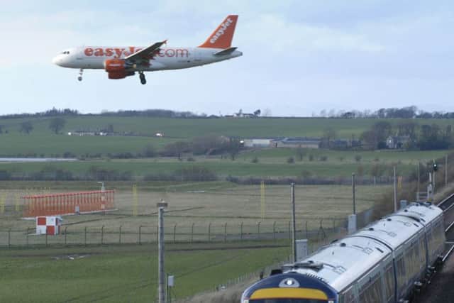 EasyJet nosed down 36p. Picture: Craig Stephen