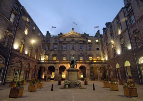Edinburgh City Council Chambers. Picture: TSPL
