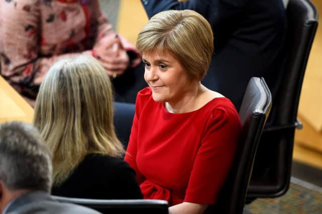 Nicola Sturgeon was sworn in as Scotlands First Minister last month. Picture: Getty