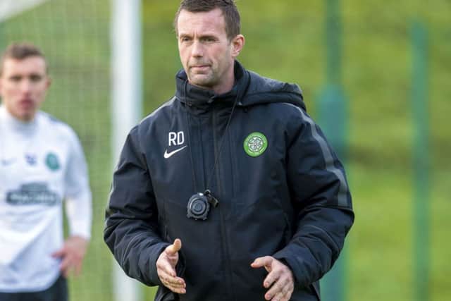 Ronny Deila cares less about points advantage and more about winning the treble. Picture: SNS