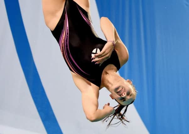 Diver Grace Reid is one of the Scots flying out for the training camp in Australia. Picture: Jane Barlow
