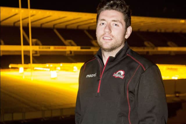 Jack Cuthbert believes that Edinburgh can reverse their ten-point first-leg defeat to lift the 1872 Cup. Picture: SNS