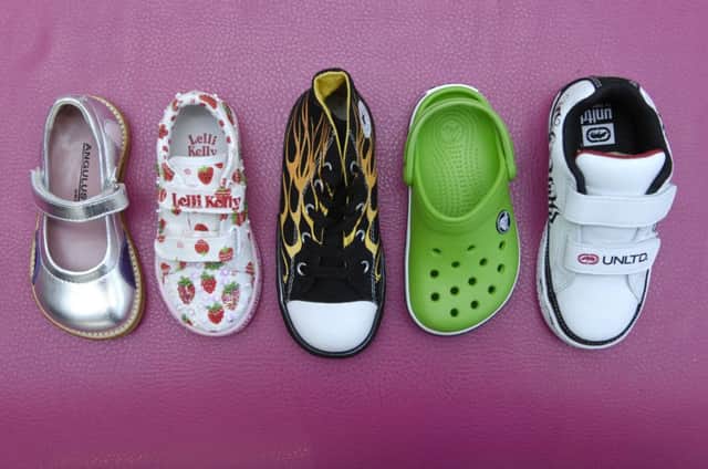 The company provides fashionable shoes for children. Picture: Kate Chandler
