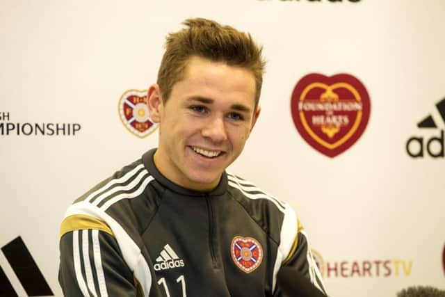 Sam Nicholson looks ahead to his side's upcoming Edinburgh derby at Tynecastle. Picture: SNS