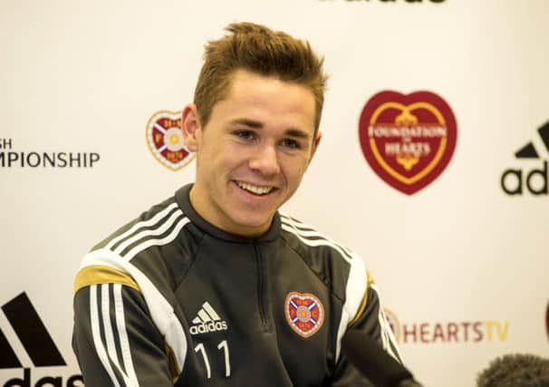 Sam Nicholson looks ahead to his side's upcoming Edinburgh derby at Tynecastle. Picture: SNS