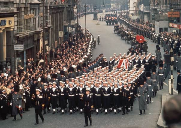 The funeral of Sir Winston Churchill. Picture: Getty