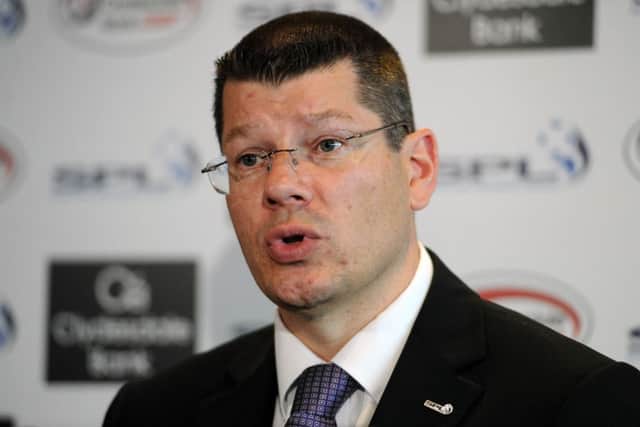 SPFL chief Neil Doncaster has looked to draw a line under the debate. Picture: Ian Rutherford