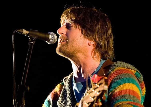 Kenny Anderson, aka King Creosote, was in fine form at the Pleasance, as part of Three On This Is:Land. Picture: Neil Doig